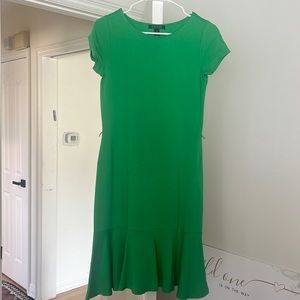 Lauren Ralph Lauren parrot green dress